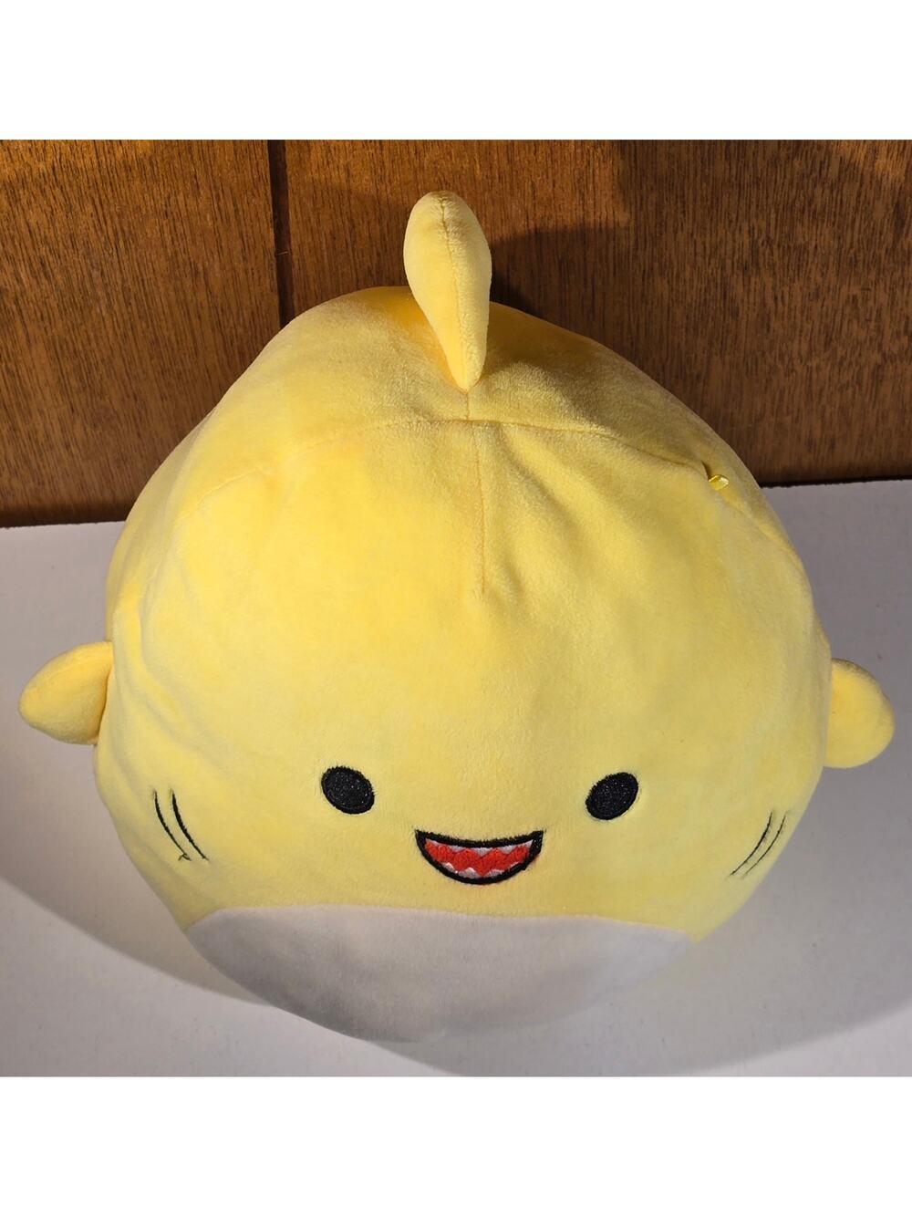 Squishmallows Chandler Yellow Shark Plush 8" Stuffed Animal Soft Toy